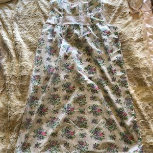 Vintage floral spring summer nightie O/S (S/M)